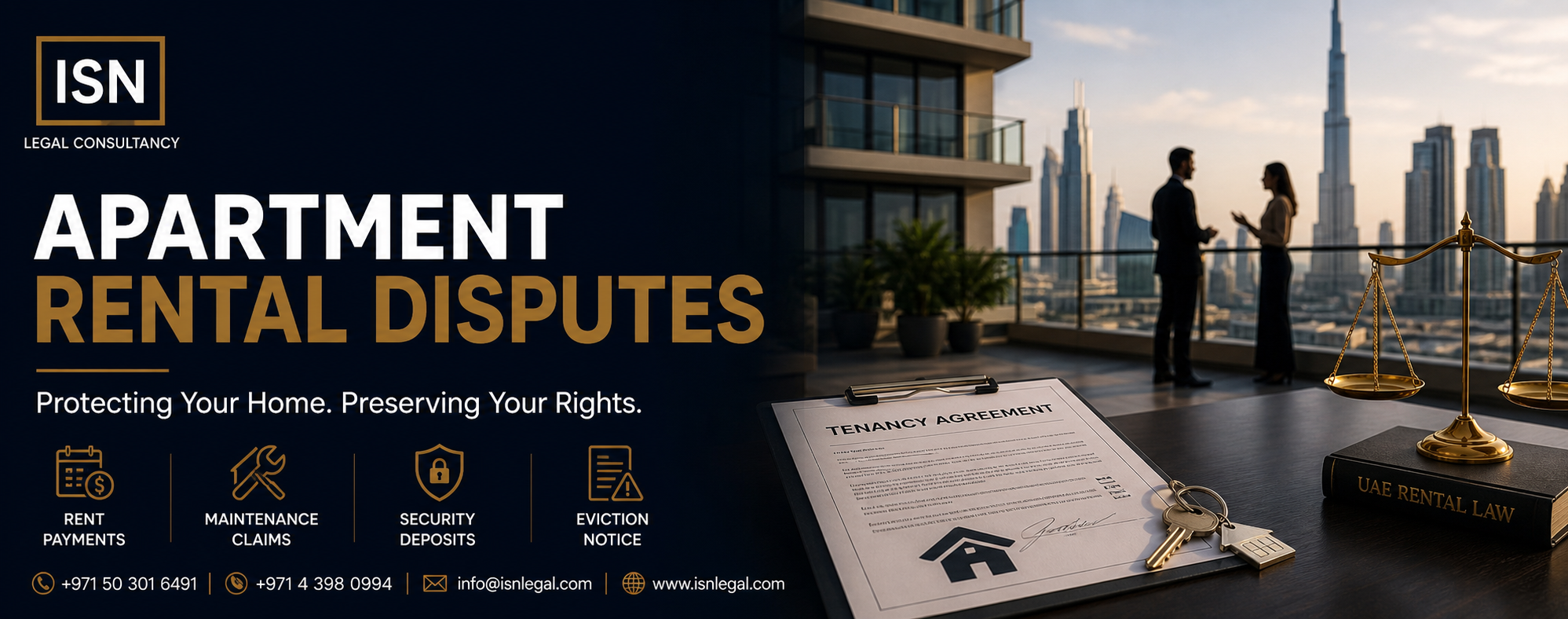 Apartment Rental Disputes - ISN Legal Consultancy