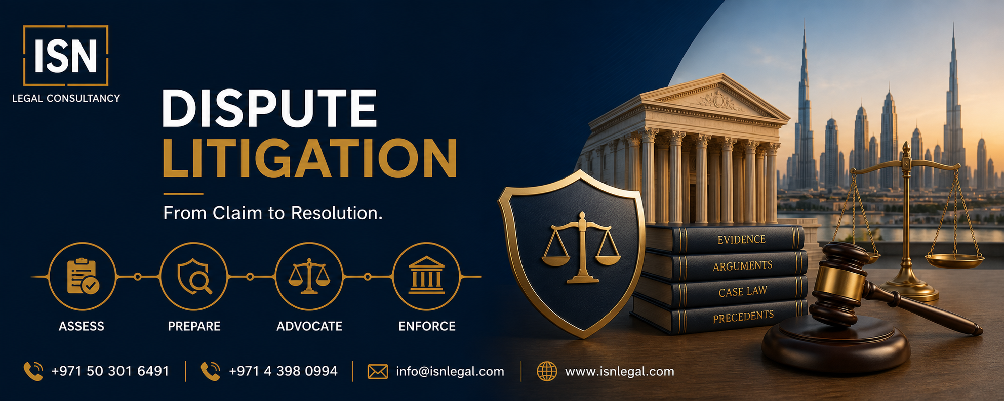 Dispute Litigation in the UAE - ISN Legal Consultancy