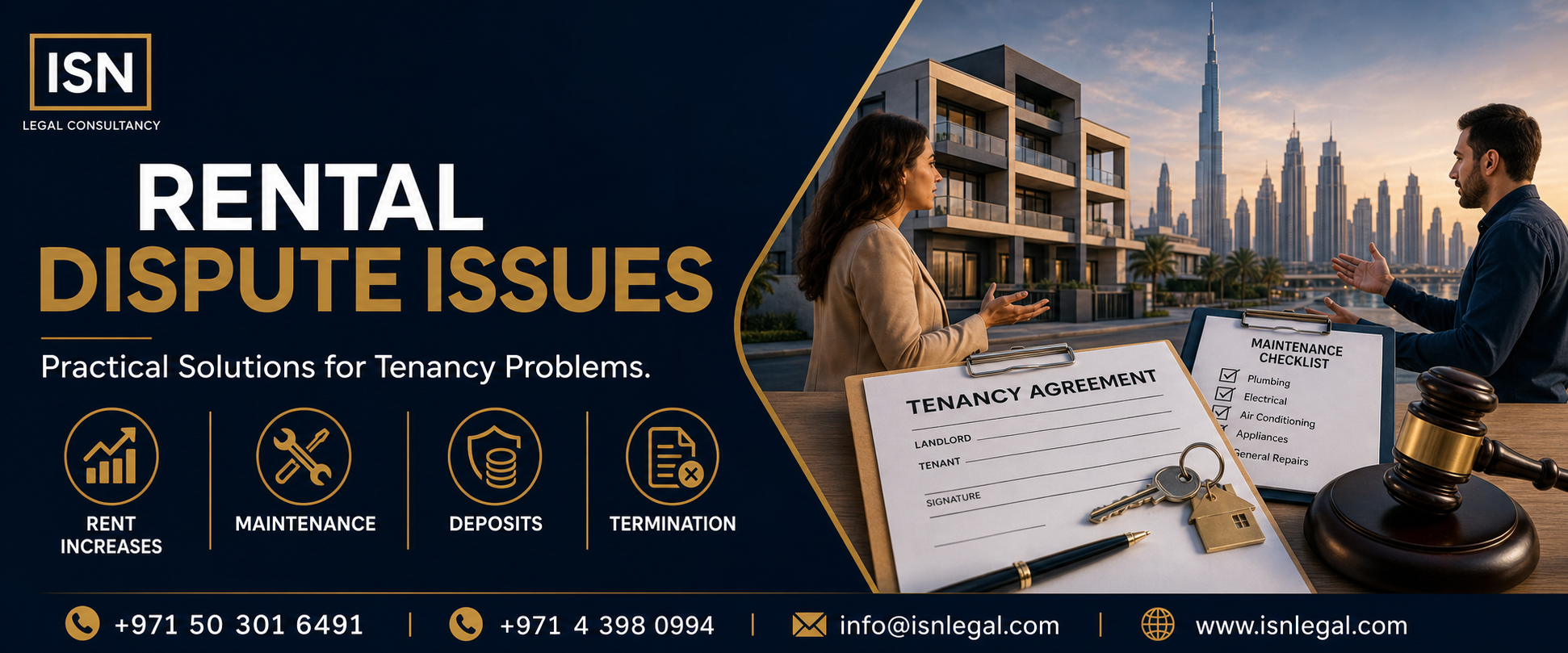 Rental Dispute Issues - ISN Legal Consultancy