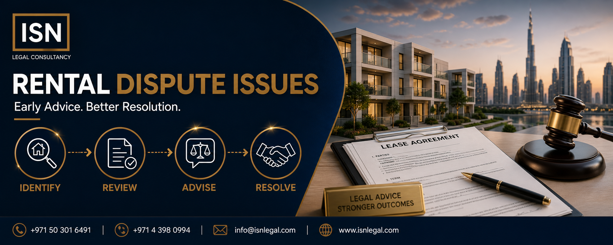 Rental Dispute Issues in the UAE - ISN Legal Consultancy