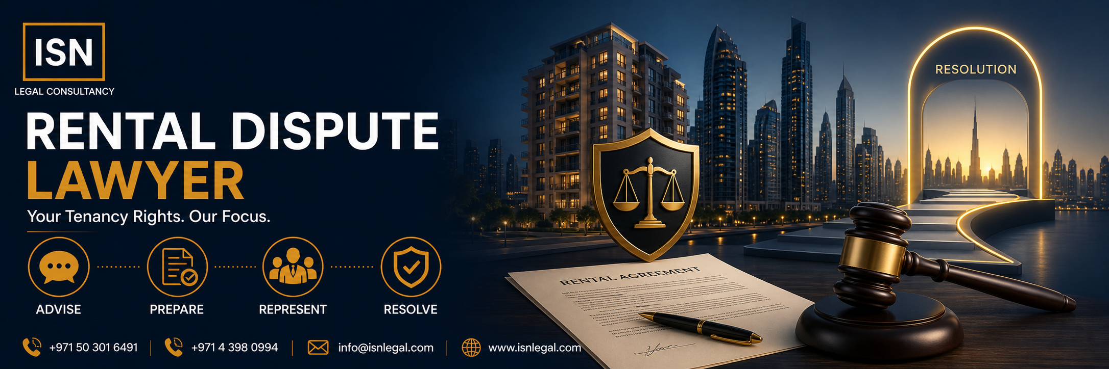 Rental Dispute Lawyer in the UAE - ISN Legal Consultancy
